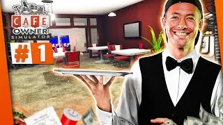 J'OUVRE MON CAFÉ ! ► CAFE OWNER SIMULATOR #1