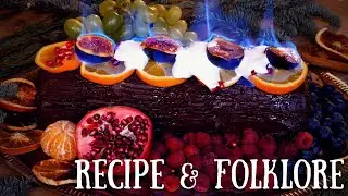 Burning Yule log recipe & history of the pagan yule log | 