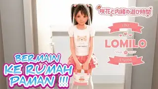 Berkunjung Ke Rumah Paman | Secret Playtime With Sakika | 叔父の家で遊んでいます