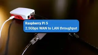 OpenWrt - Raspberry Pi 5 handles 2.5Gbps smoothly (using USB 3.0 to 2.5GbE adapters)