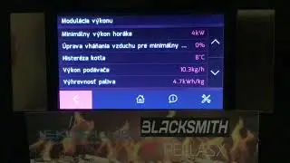 S. Control Touch - modulácia výkonu a nastavenie výkonu podávača
