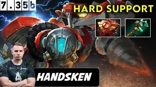 Handsken Clockwerk Hard Support - Dota 2 Patch 7.35b Pro Pub Gameplay