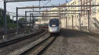 MBTA & Amtrak Trains in Providence, RI (June 30, 2023)