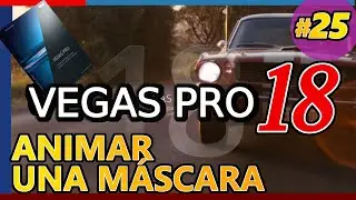 VEGAS PRO 18: ANIMAR UNA MÁSCARA DE VIDEO, hacer que se mueva siguiendo un objeto. Tutorial 25 -2020