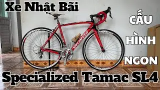 Xe Nhật Bãi: Specialized Tamac SL4 Carbon | Mới 99%, Cấu Hình Ngon | Trung Sai Cồ | 0377829236