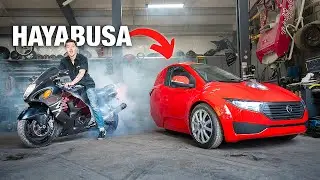 We Hayabusa Swapped a Mini EV!