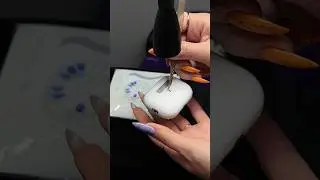 Сила LED клея. UV наращивание ресниц.
