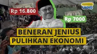 Kejeniusan Presiden BJ Habibie Pulihkan Rupiah dan Ekonomi Paska Krismon 98