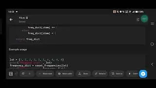 Python Program to Count Frequencies in a List Using Dictionary