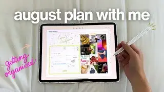 August 2024 Plan With Me