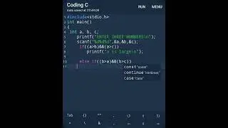 C Program To Find The Largest Number Among Three Numbers || C Coding 