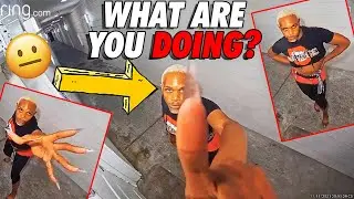 What Are You Doing? (Caught on Ring Doorbell)