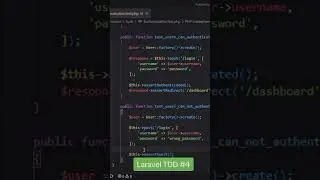 Laravel TDD #4 