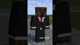 POV: Что происходит в день выхода ГТА 6 Анимация GTA 6 MINECRAFT