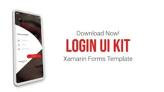 Login UI KIT | Xamarin Forms Template #Shorts