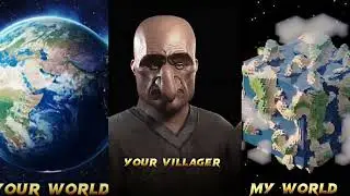Minecraft Edit | Crash Machine | Your World Vs My Minecraft World