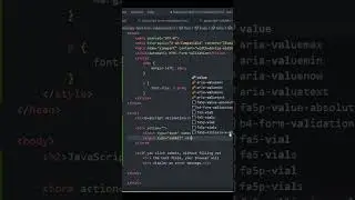Automatic HTML Form Validation #html #javascript #automatic  #form #validation #shorts