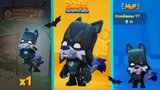 🐺Ночной Защитник Джек - обзор 1 СУПЕРГЕРОЯ!!! 🤬Ошибки в Боях - конец видео🥵...ЭТО Zooba!!!