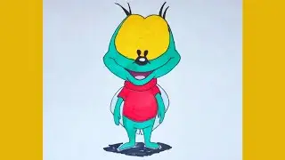 Как нарисовать Вжика из Чип и Дейл
