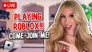 Playing ROBLOX!! Come JOIN ME!!