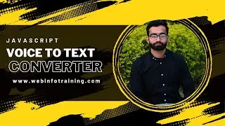 How to create voice to text converter using JavaScript.