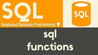 Functions | SQL | Tutorial 14