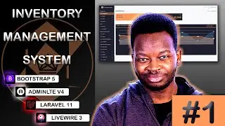 Laravel & Livewire Inventory App  (Part 1): UI Setup, Database Design + CRUD Mastery