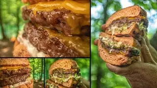 WE MADE GIGANTIC RED BURGER!!! - ULTIMATE SATISFACTION
