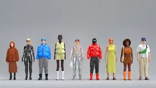 DIGITAL FASHION in Blender