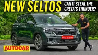 2023 Kia Seltos Facelift review - Small changes add up | First Drive | Autocar India