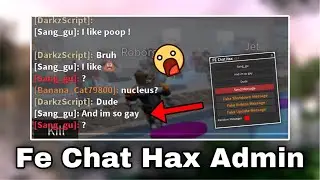 [ FE ] Chat Hax Admin Script | Universal Script Trolling