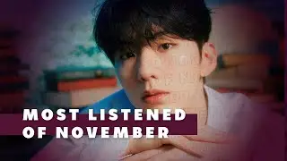 My top 10 most listened songs of November #kpop #shorts