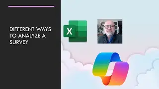 Two ways to analyze a survey with Copilot