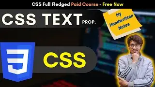 CSS 2021 Tutorial : Text Properties | text-transformation, text-align, text-decoration 