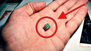 THE SMALLEST RUBIK'S CUBE IN THE WORLD | NANO CUBE MARU