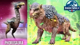 ФОРОЗАУРА И СМИЛОНЕМИС ТОП бойцы Jurassic World Alive