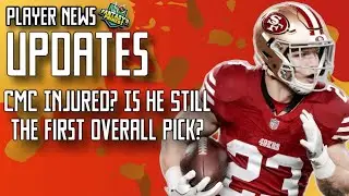 CMC Injured? Is Christian McCaffrey still the first overall pick in fantasy football?