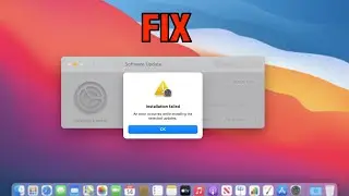 An Error Occurred While Installing The Selected Updates Mac