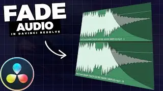 How To FADE Audio CLIPS In Davinci Resolve