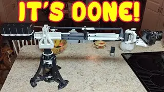 3D Printed Camera Jib by Mechanistic - Build video part 3, it's done!