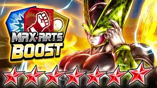 (Dragon Ball Legends) MAX ARTS BOOSTED ULTRA CELL SWIFTLY ELIMINATES EVERY UNIT IN THE GAME!