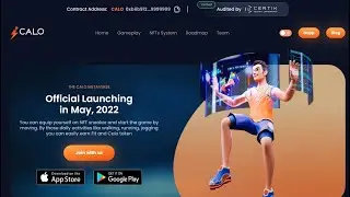 🏃‍♀️ Проект года CALO RUN аналог STEPN и получи 400 $ за скачивание !