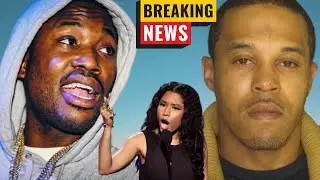 BREAKING: Meek Mill Has HEATED Exchange With Nicki Minaj's Husband Today Caught On Video!
