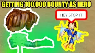 COLLECTING OVER 100,000 BOUNTY!!! | Roblox Mad City