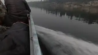 Казанка и Тохатсу18! Замер скорости на груженном Казанке!