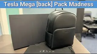 This Tesla Rucksack is genuinely beautiful. But the price is MINDBLOWING