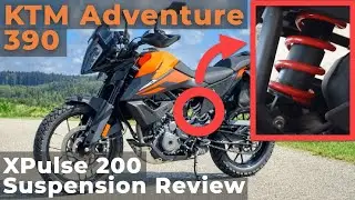 KTM Adventure 390 ► Suspension Review ( XPulse 200 )