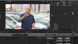 Final Cut Pro X Video Filters - Cast through Color Correction