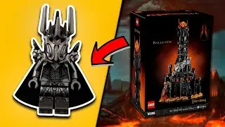 РАСПАКОВКА НАБОРА ЛЕГО ВЛАСТЕЛИН КОЛЕЦ - БАРАД ДУР 😱