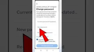 Instagram Password Change | How To Change Instagram Password  | 